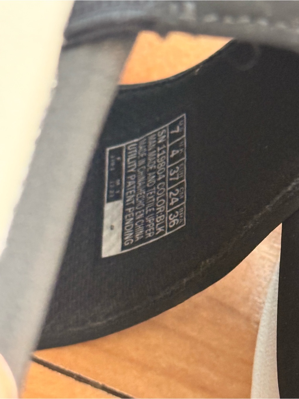 Skechers Black and White Platform Sandals with Elastic Heel Strap - Picture 7 of 10